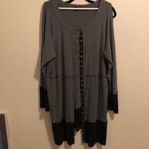 Vintage Bluefish Cardigan with skirt Size 2